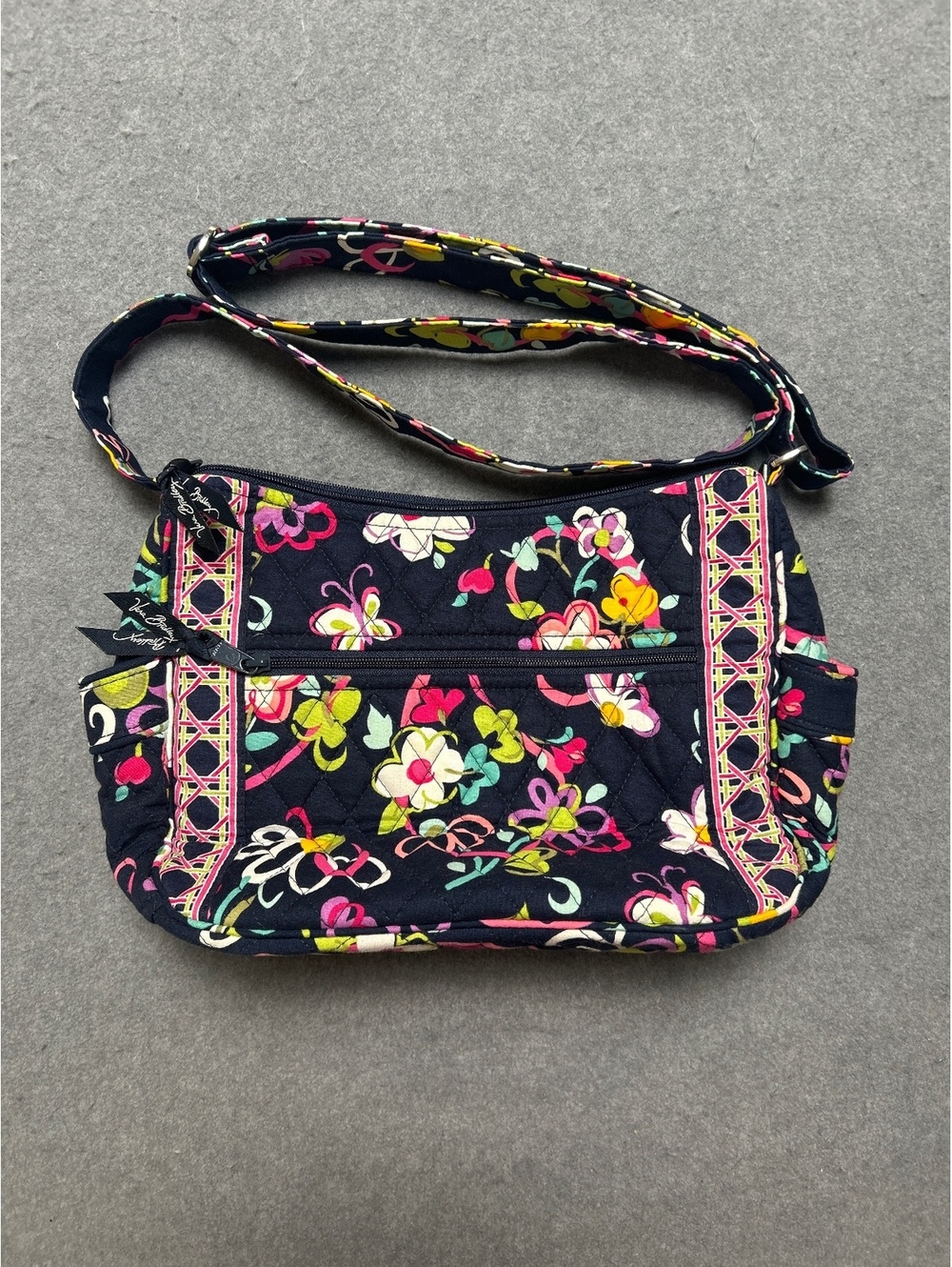 Vera Bradley Floral Quilted Crossbody Bag